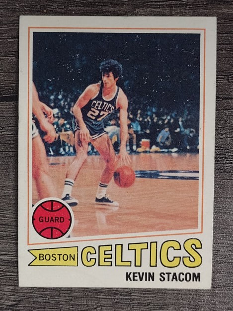 1977-78 Topps White Backs #108 Kevin Stacom (EX)