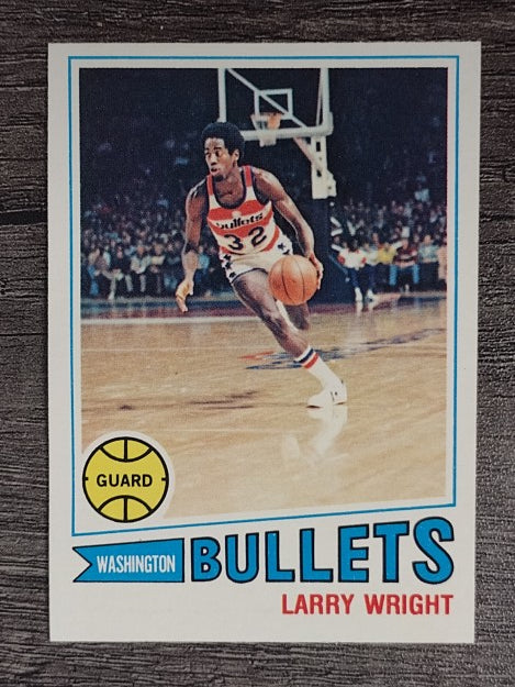 1977-78 Topps White Backs #112 Larry Wright (EX)