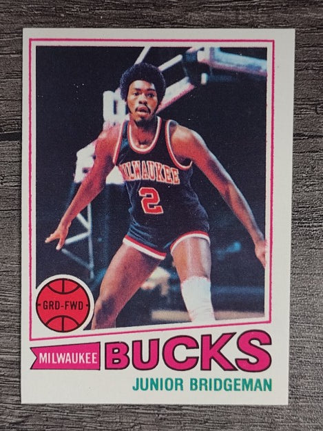 1977-78 Topps White Backs #114 Junior Bridgeman (EXMT)