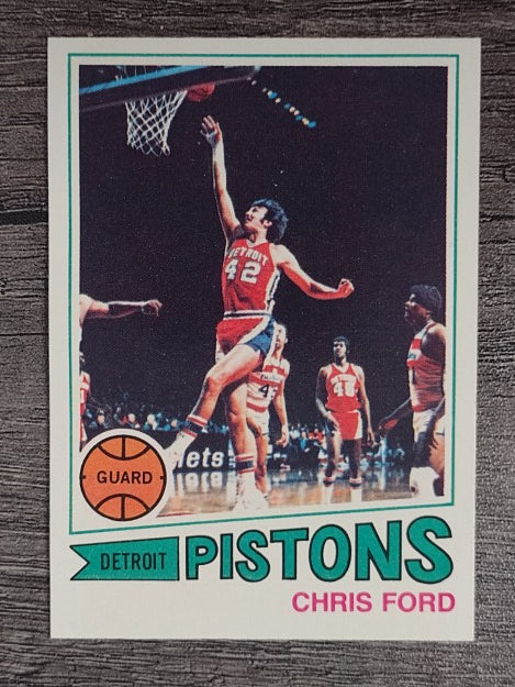 1977-78 Topps White Backs #121 Chris Ford (VGEX)