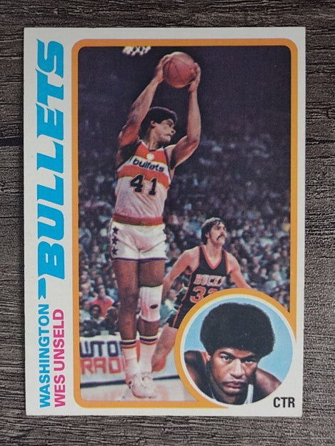 1978-79 Topps #7 Wes Unseld (EXMT)