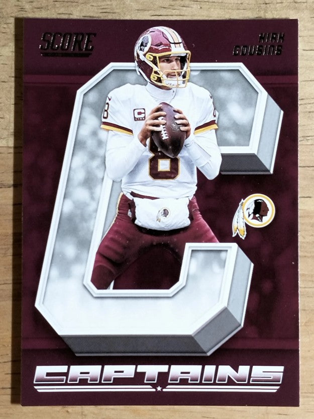 2018 Score Captains #29 Kirk Cousins (NM)