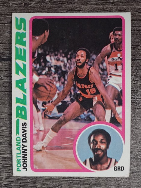 1978-79 Topps #22 Johnny Davis RC (VGEX)