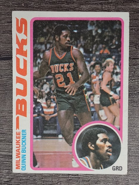 1978-79 Topps #29 Quinn Buckner RC (EX)