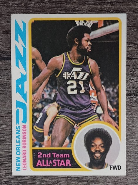 1978-79 Topps #30 Leonard Robinson (EX)