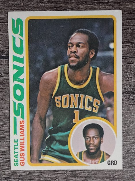 1978-79 Topps #39 Gus Williams (VG)