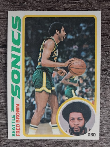 1978-79 Topps #59 Fred Brown (NM)
