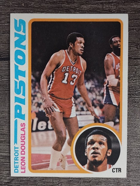 1978-79 Topps #64 Leon Douglas RC (VGEX)