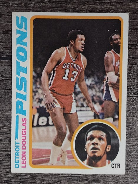 1978-79 Topps #64 Leon Douglas RC (VG)