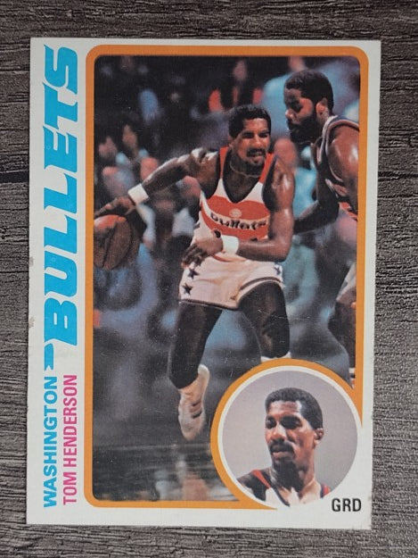 1978-79 Topps #68 Tom Henderson (VG)