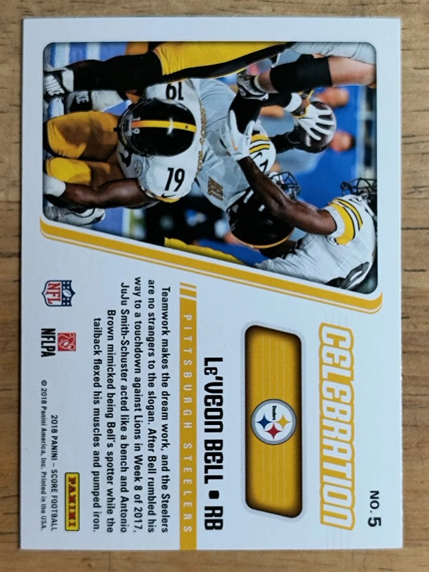 2018 Score Celebration #5 Le'Veon Bell