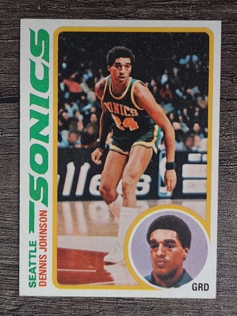 1978-79 Topps #78 Dennis Johnson RC (EXMT)