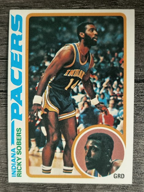 1978-79 Topps #93 Ricky Sobers (EX)