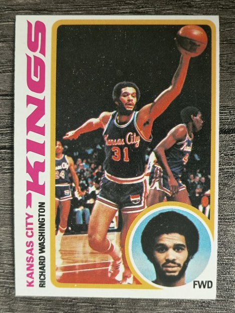 1978-79 Topps #121 Richard Washington (EX)