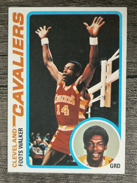1978-79 Topps #127 Foots Walker RC (EXMT)