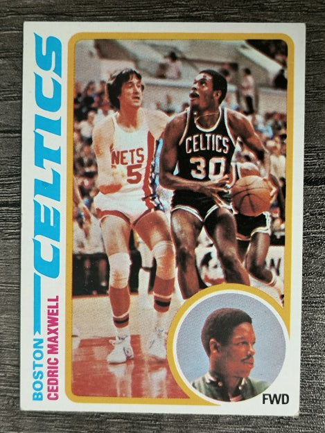 1978-79 Topps #128 Cedric Maxwell RC (EX)