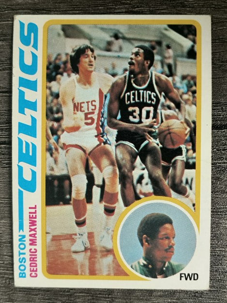 1978-79 Topps #128 Cedric Maxwell RC (GOOD)