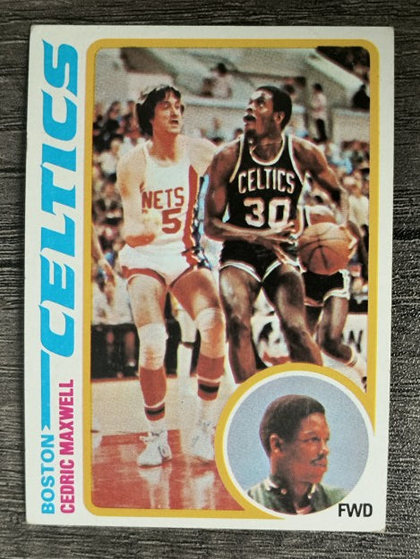 1978-79 Topps #128 Cedric Maxwell RC (VG)