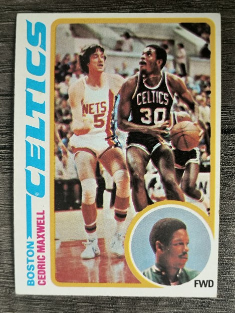 1978-79 Topps #128 Cedric Maxwell RC (EX)