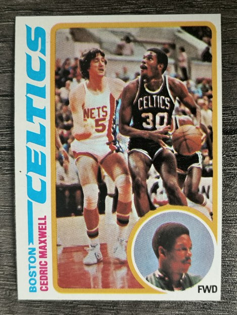 1978-79 Topps #128 Cedric Maxwell RC (EX)