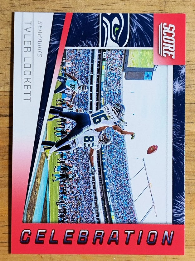 2019 Score Celebration Red #3 Tyler Lockett
