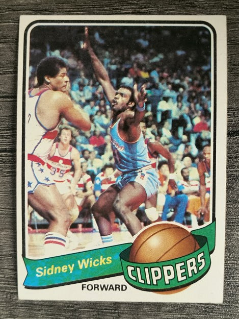 1979-80 Topps #16 Sidney Wicks (EX)