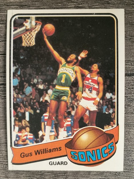 1979-80 Topps #27 Gus Williams (EX)