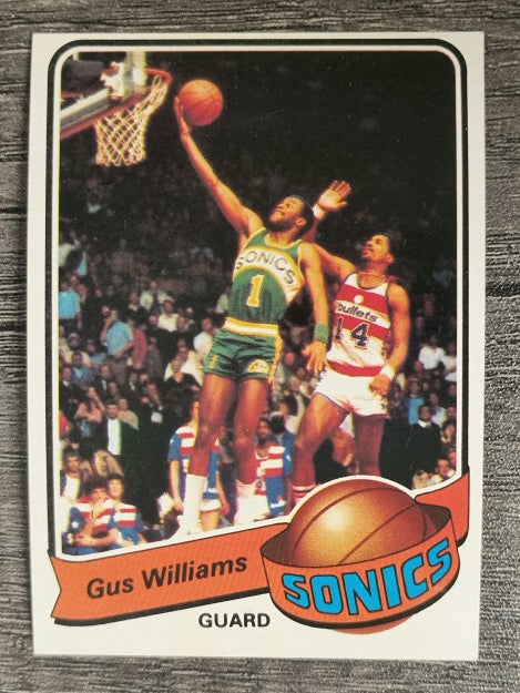 1979-80 Topps #27 Gus Williams (EXMT)