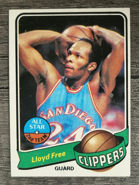 1979-80 Topps #40 Lloyd Free AS2 (VGEX)