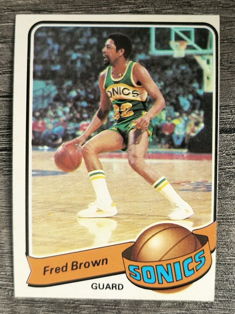 1979-80 Topps #46 Fred Brown (VGEX)
