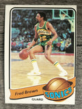 1979-80 Topps #46 Fred Brown (VGEX)
