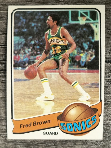 1979-80 Topps #46 Fred Brown (EXMT)
