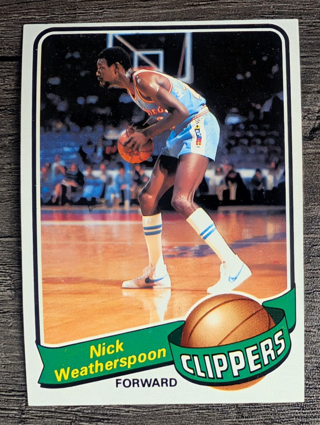 1979-80 Topps #61 Nick Weatherspoon (NM)