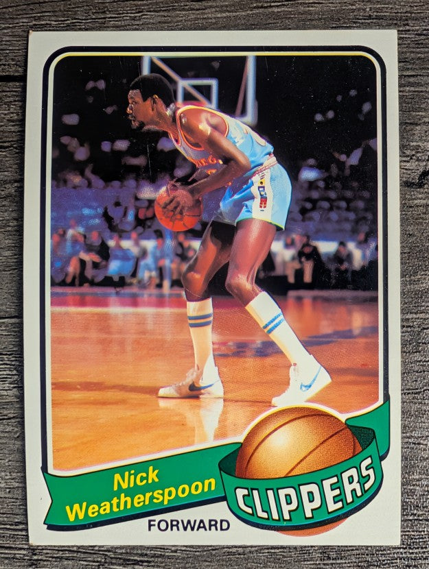 1979-80 Topps #61 Nick Weatherspoon (EX)