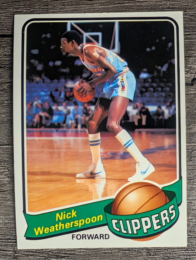 1979-80 Topps #61 Nick Weatherspoon (EX)