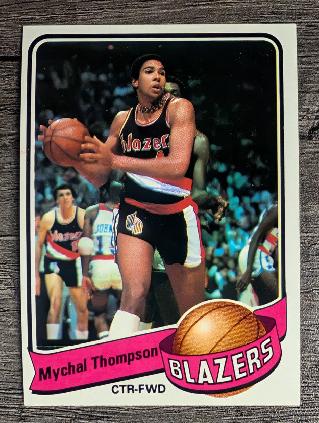 1979-80 Topps #63 Mychal Thompson RC (EXMT)