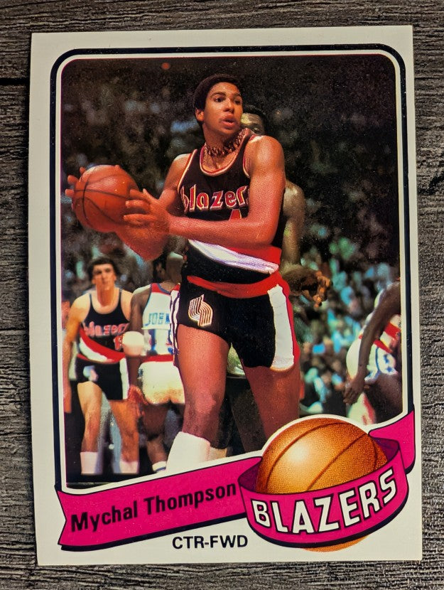 1979-80 Topps #63 Mychal Thompson RC (EXMT)