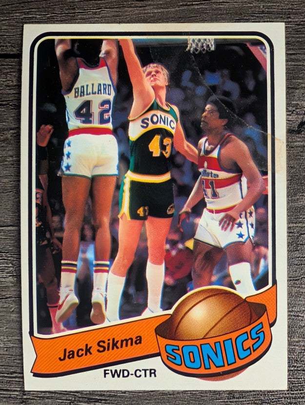1979-80 Topps #66 Jack Sikma (GOOD)
