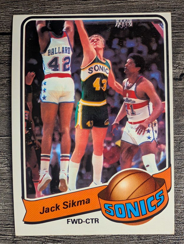 1979-80 Topps #66 Jack Sikma (VGEX)