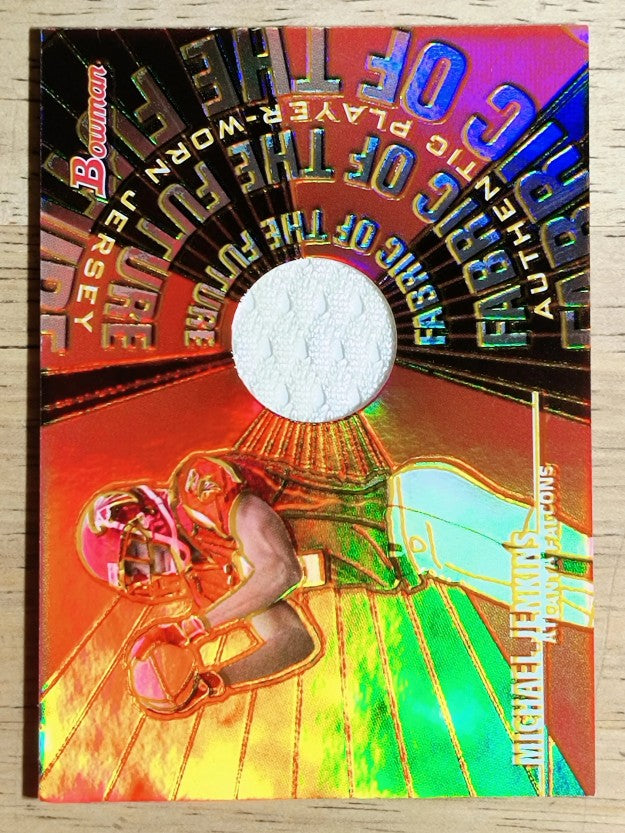 2004 Bowman Fabric of the Future #FFMJ Michael Jenkins E