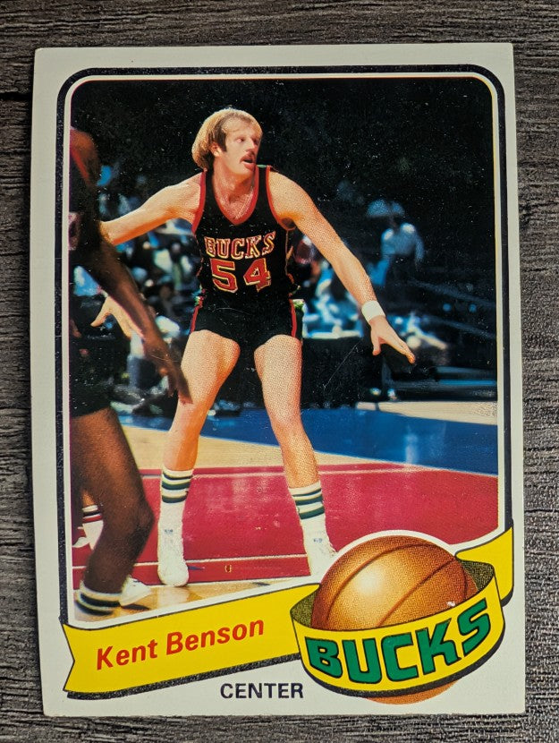 1979-80 Topps #121 Kent Benson RC (VGEX)