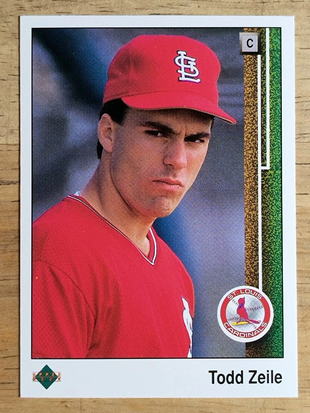 1989 Upper Deck #754 Todd Zeile RC