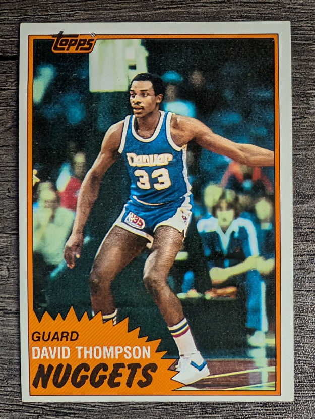 1981-82 Topps #12 David Thompson (EXMT)