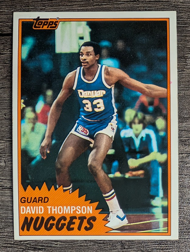 1981-82 Topps #12 David Thompson (EXMT)