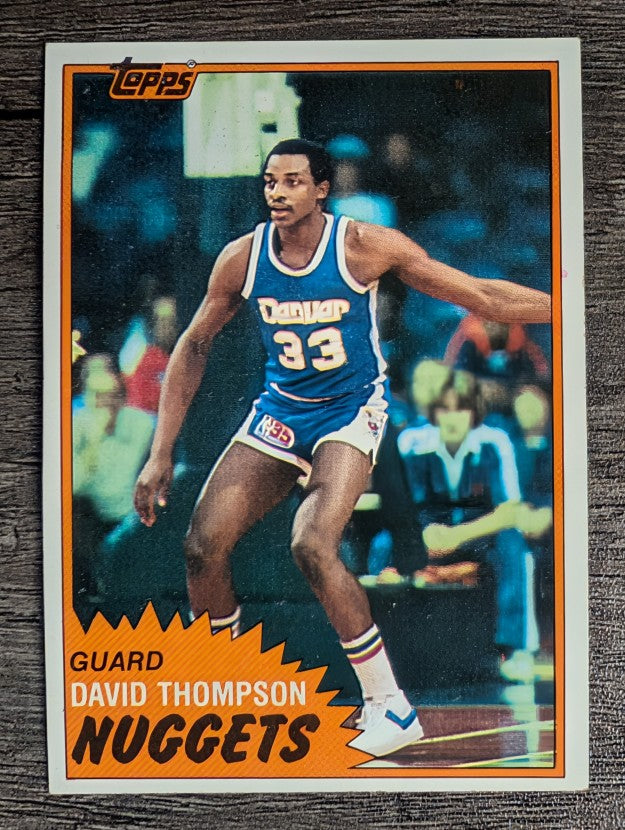 1981-82 Topps #12 David Thompson (EXMT)