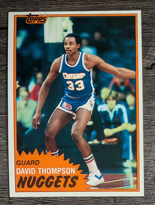 1981-82 Topps #12 David Thompson