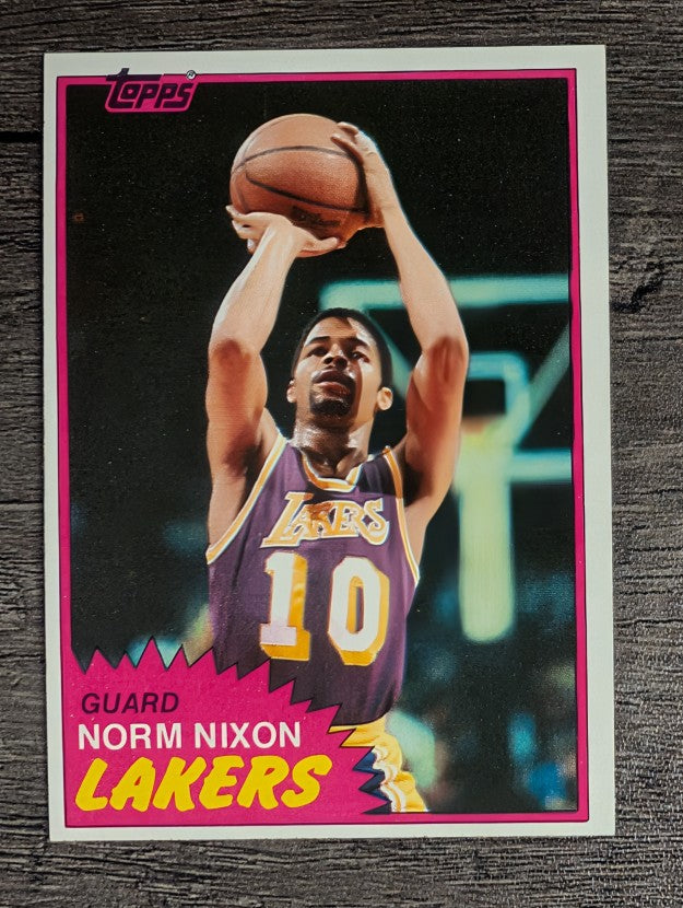 1981-82 Topps #22 Norm Nixon