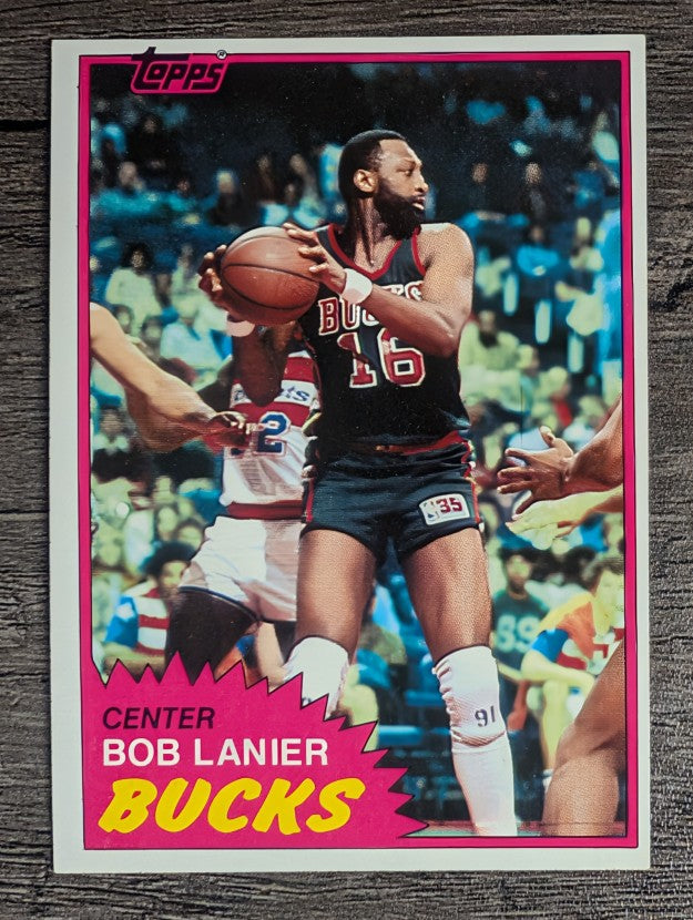 1981-82 Topps #25 Bob Lanier