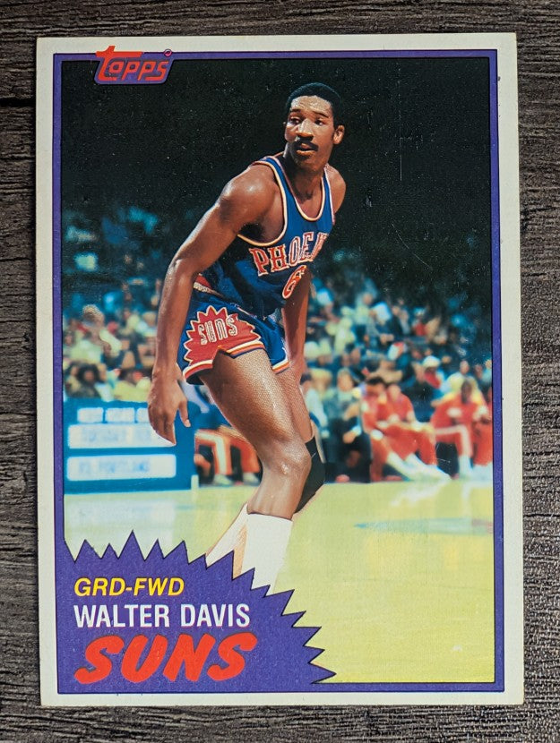 1981-82 Topps #33 Walter Davis (NM)