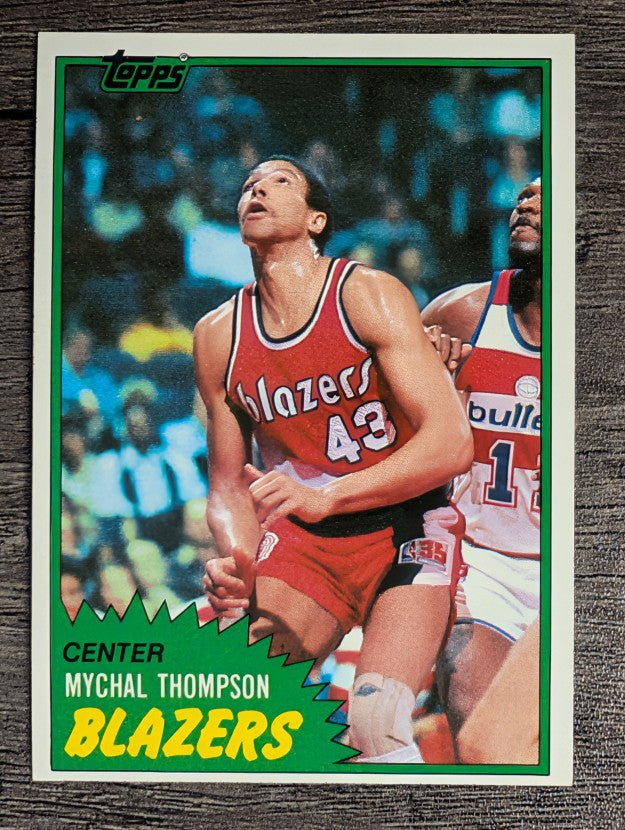 1981-82 Topps #36 Mychal Thompson